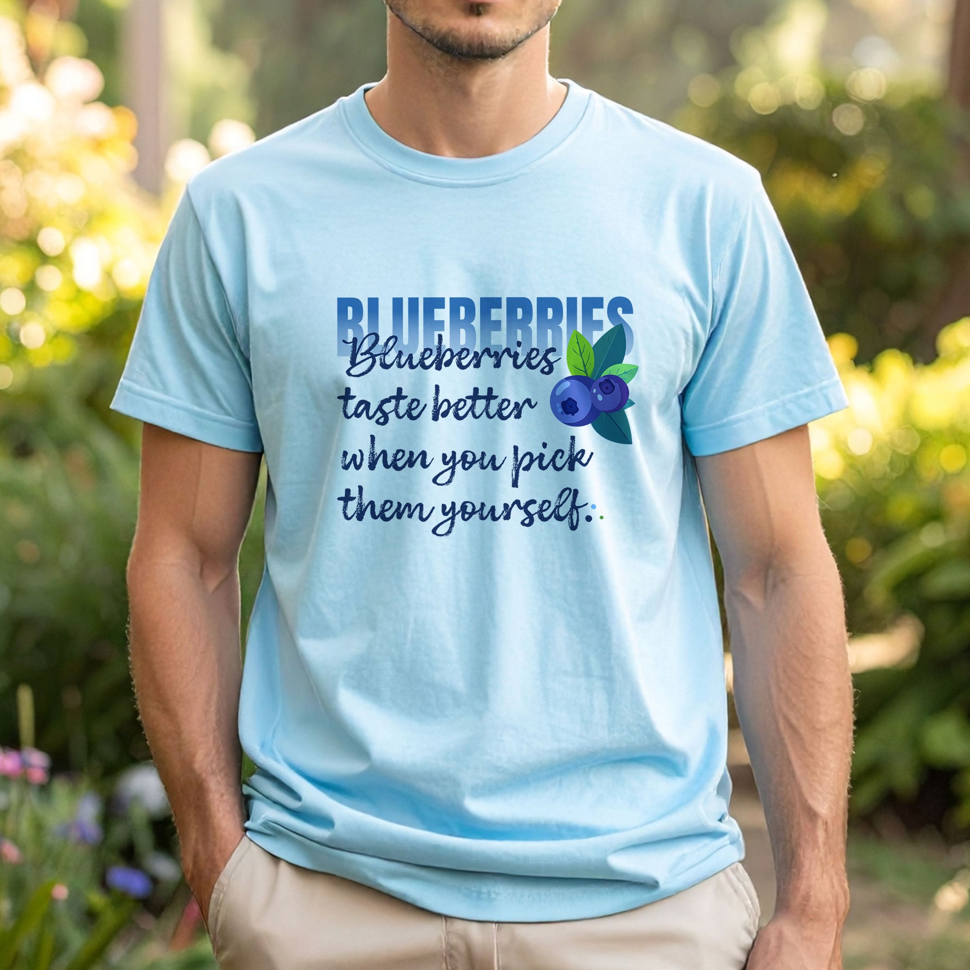 Blueberries You Pick Tee