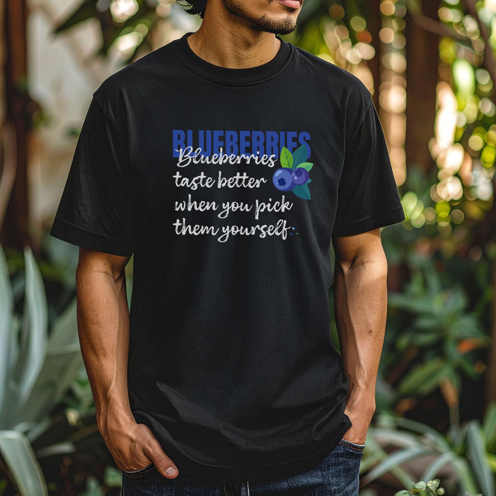 Blueberries You Pick Tee