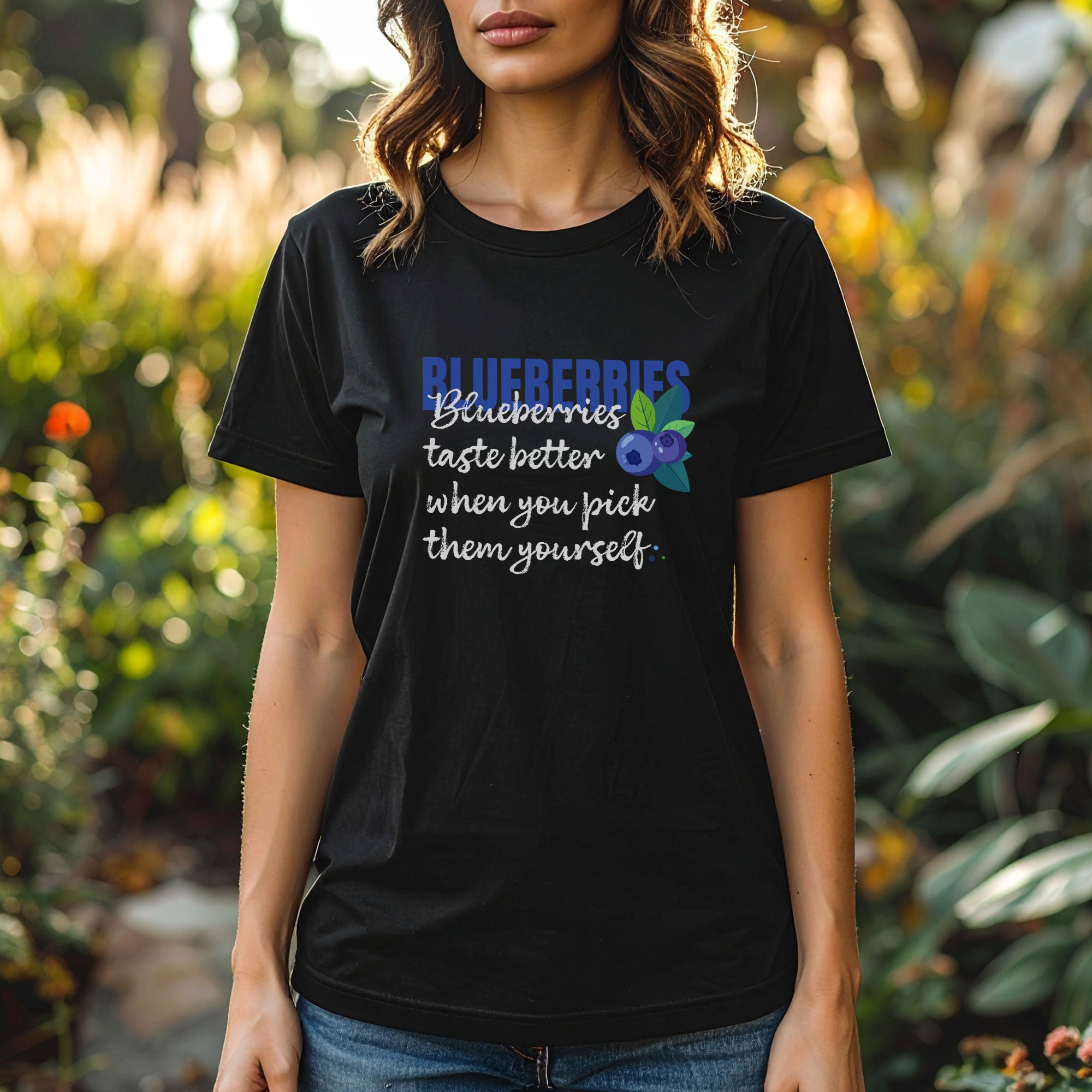 Blueberries You Pick Tee
