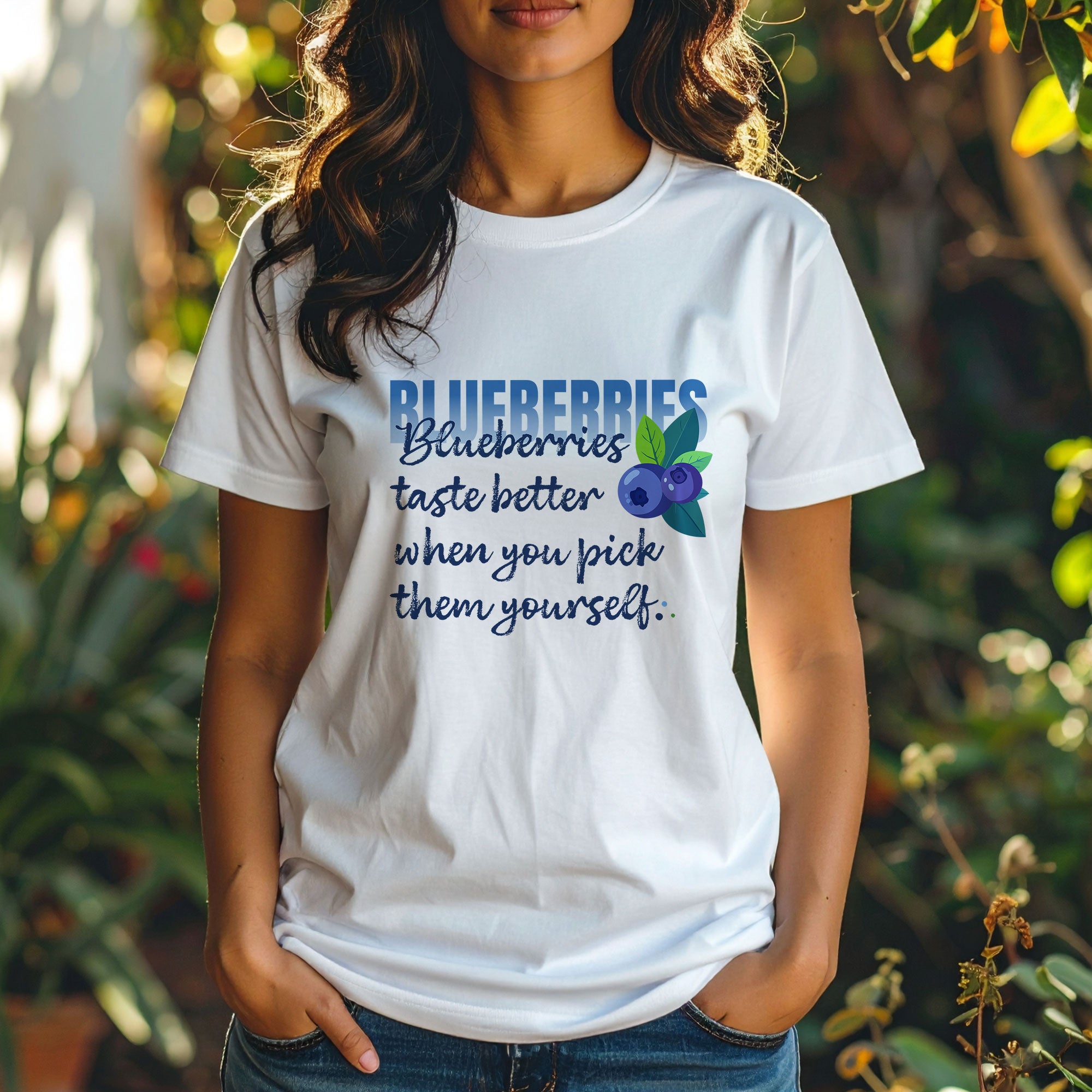 Blueberries You Pick Tee