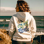 Forget Me Not Botanical Everstruck | Oversized heavyweight hoodie
