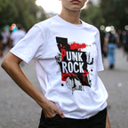 Punk Rock Grunge Relaxed T-Shirt