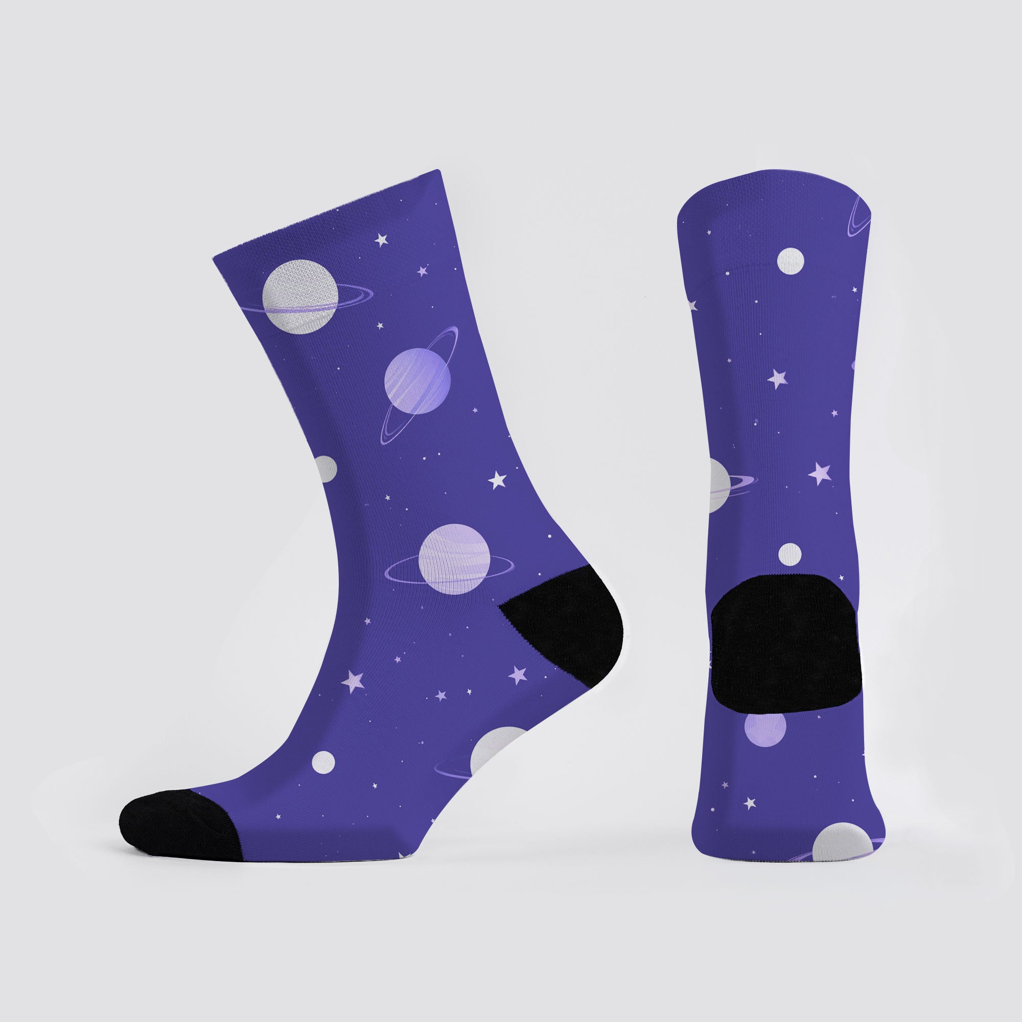 Space Mission Universe Crew Socks