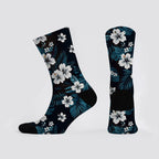 Tiki Night Glow Crew Socks