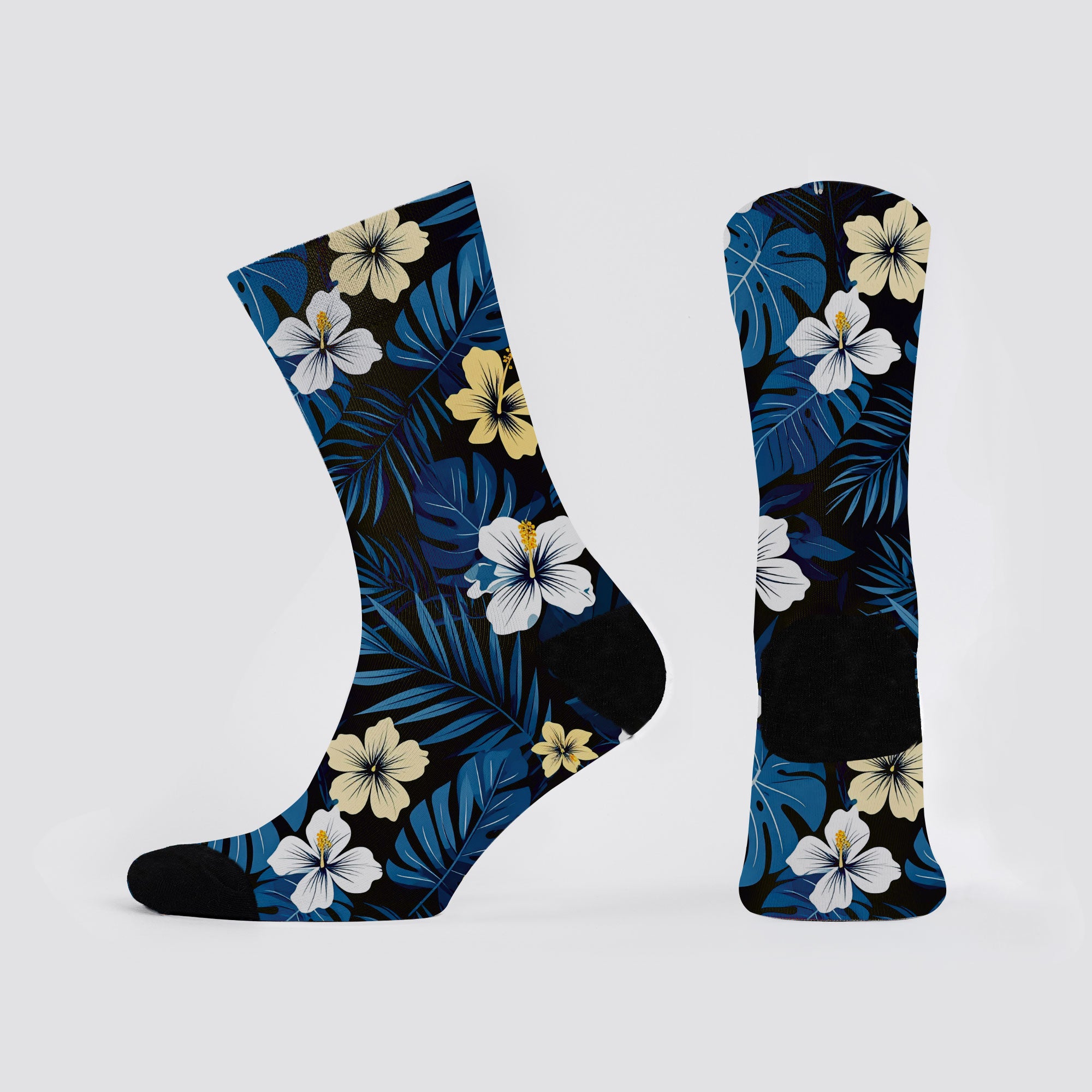 Tiki Night Garden Crew Socks