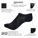 Bamboo Rayon Invisible No Show Socks