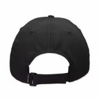 Black Unstructured Hat