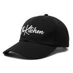 Black Unstructured Hat