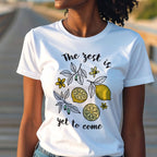 Zesty Uplifting Lemon Relaxed Tee