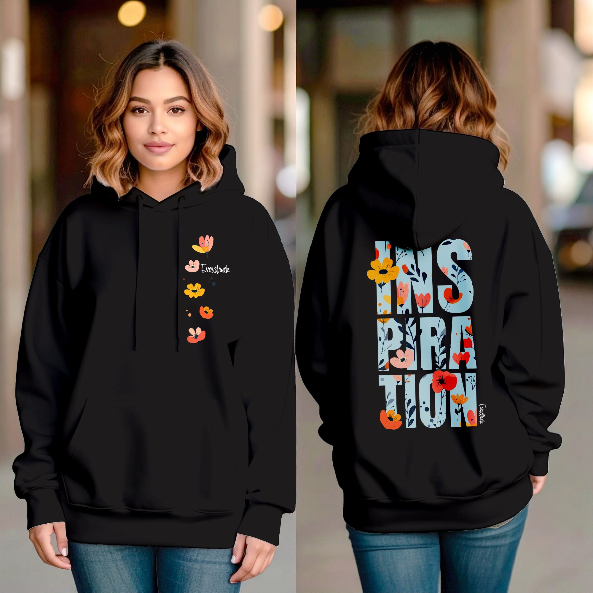 Inspiration Oversized Hoodie - Dark